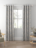 Sanderson Sorilla Damask curtains or roman blind in linen and cotton (British brand)