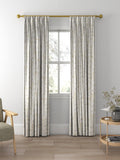 Sanderson Summer Harvest made-to-measure curtain fabric silver/corn, imported from the UK