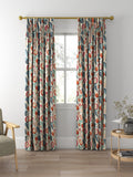 Sanderson Jackfruit curtains or roman blind in indigo, imported from the UK