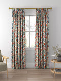 Sanderson Jackfruit curtains or roman blind in indigo, imported from the UK