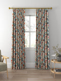 Sanderson Jackfruit curtains or roman blind in indigo, imported from the UK