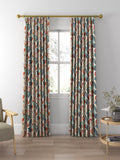 Sanderson Jackfruit curtains or roman blind in indigo, imported from the UK