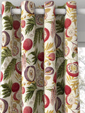 Sanderson Jackfruit fig printed curtains and roman blind - British product