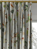 Sanderson Woodland chorus curtains sky blue multi - British product