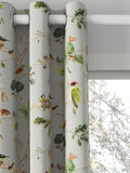 Sanderson Woodland chorus curtains sky blue multi - British product