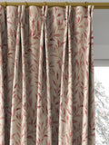 Sanderson made to measure curtains or roman blind in rosewood sepia, British brand