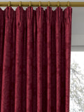 Sanderson Lymington Damask curtains in Redcurrant, UK version