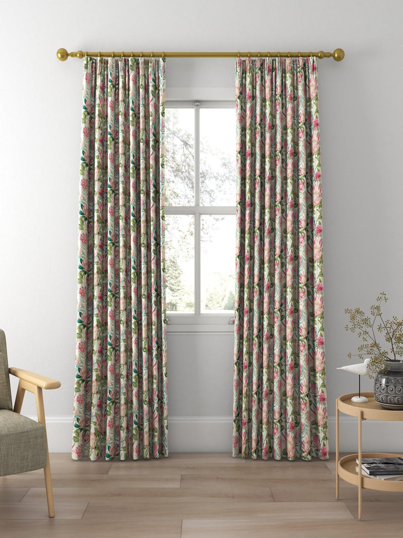 Sanderson King Protea curtain fabric - British product