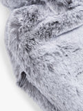 John Lewis faux fur hot water bottle 34cm x 22cm, UK version