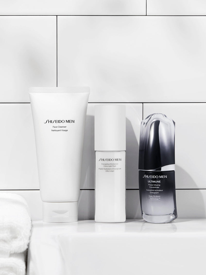 Shiseido men's facial cleanser 125ml, imported from the UK