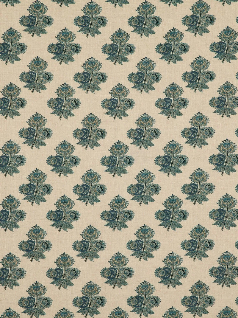 GP & J Baker Poppy Paisley made to measure curtains - British product
