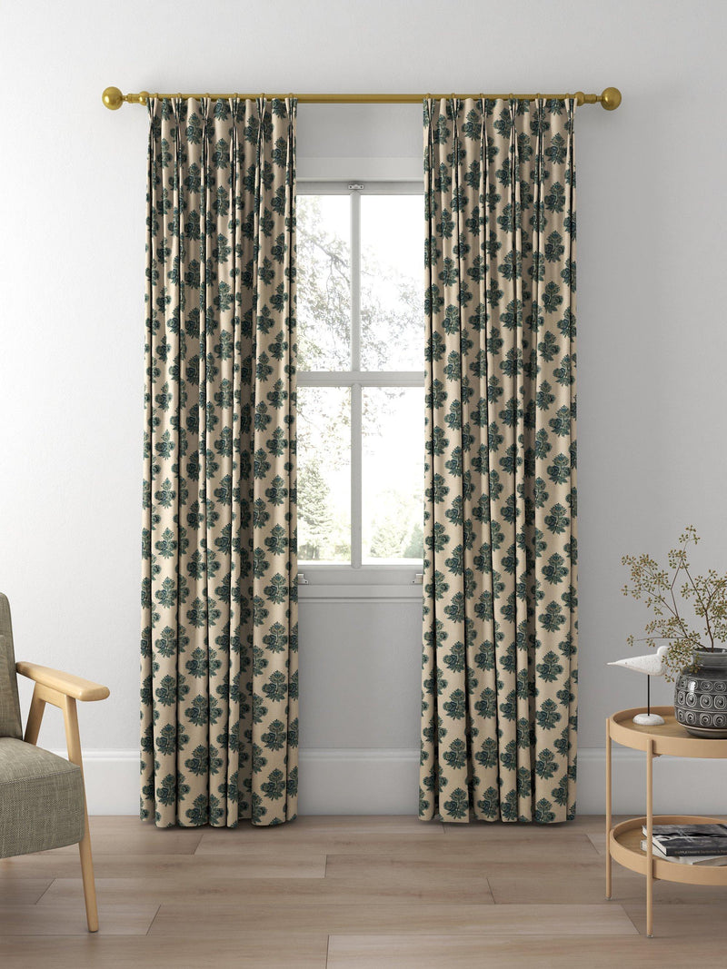 GP & J Baker Poppy Paisley made to measure curtains - British product