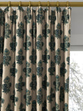 GP & J Baker Poppy Paisley made to measure curtains - British product