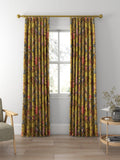 GP & J Baker Hydrangea Bird curtains ochre (British brand)