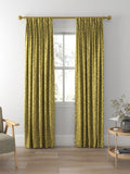 Prestigious Textiles Jude fabric lime made to measure curtain (British brand)