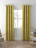 Prestigious Textiles Jude fabric lime made to measure curtain (British brand)