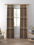 Prestigious Textiles Felix curtains Redwood check, imported from the UK