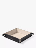 Aspinal of London medium leather tidy tray - British product