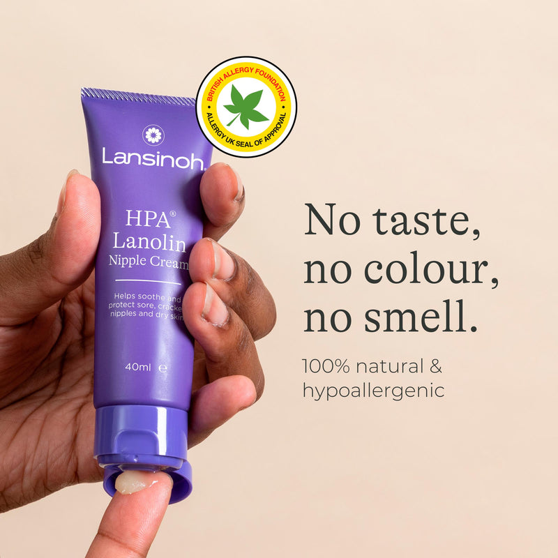 Lansinoh HPA Lanolin nipple cream 40ml, imported from the UK