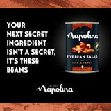 Napolina five bean salad in vinaigrette 400g - British product