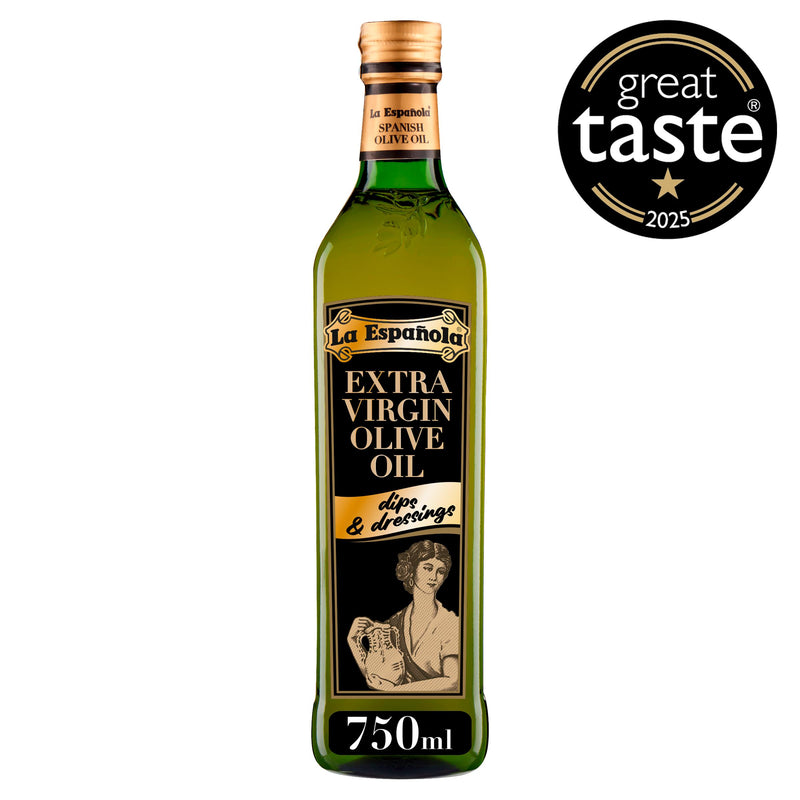 La Española extra virgin olive oil 750ml bottle, UK version