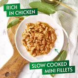 Gourmet Nature's Creations chicken wet cat food 85g, imported from the UK