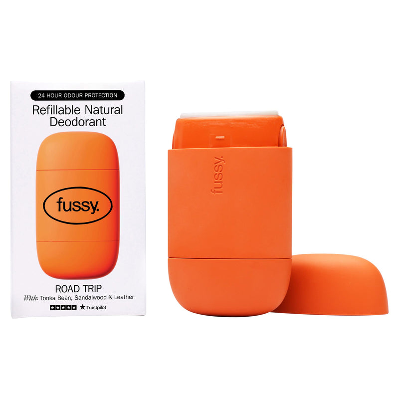 Fussy Road Trip natural deodorant 40g, UK version