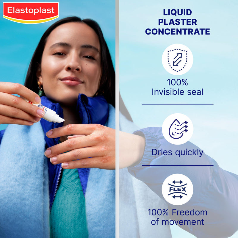 Elastoplast liquid plaster concentrate 10ml (British brand)