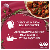 Oxo Red Wine Stock Pot 4 packs of 20g, imported from the UK