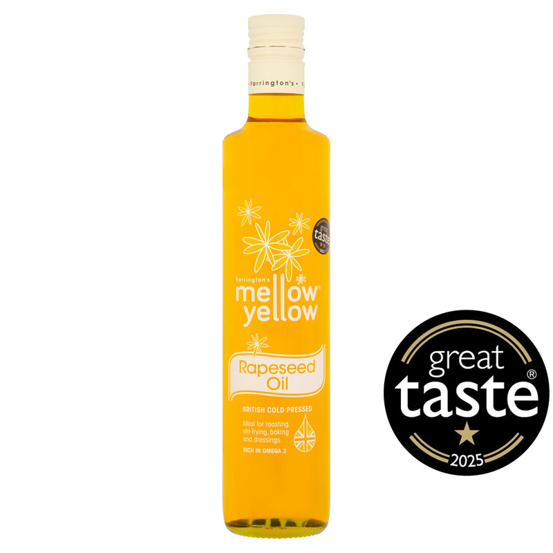 Farrington's Mellow Yellow rapeseed oil 500ml (British brand)