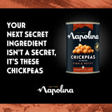 Napolina chickpeas in water 400g - British product