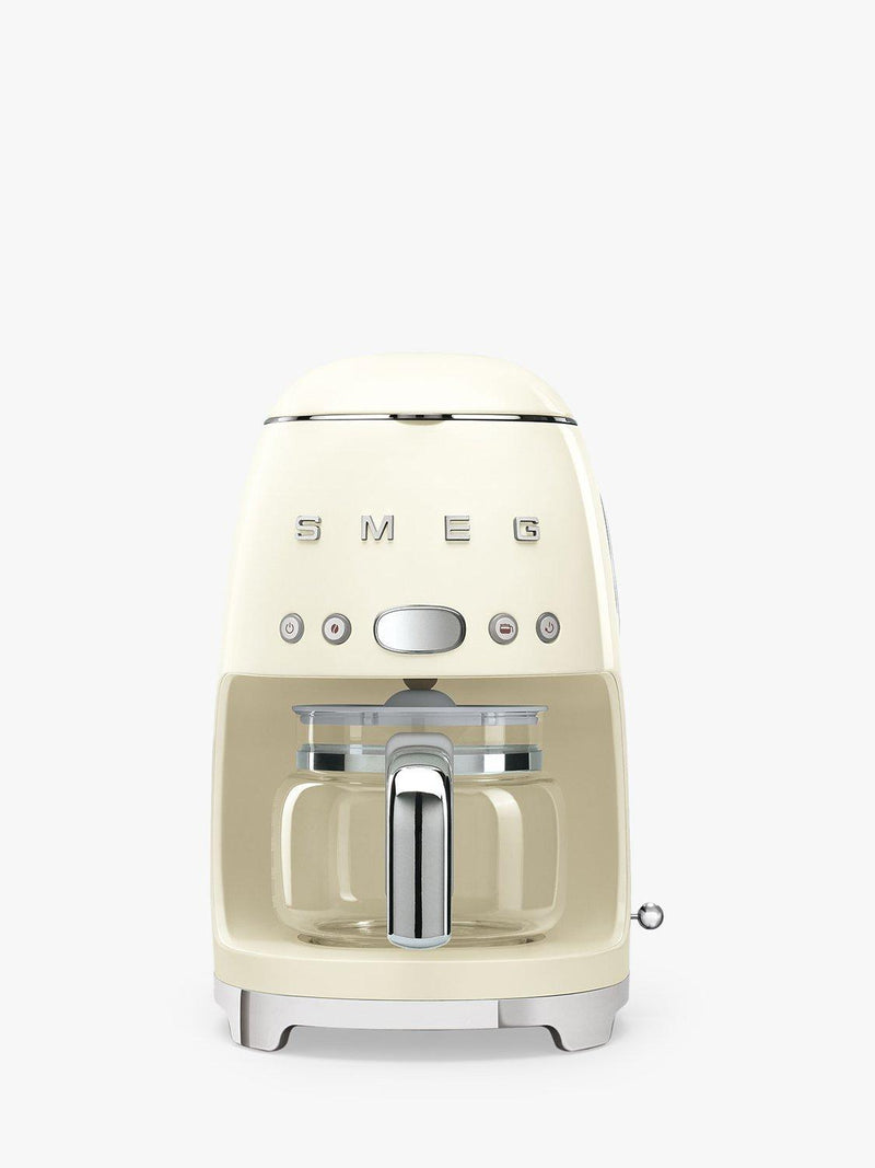 Smeg Drip Coffee Machine Black Gloss 1.4 Litre (British brand)