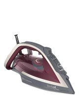 John Lewis Tefal Ultraglide Anti-Scale Plus FV5872 Steam Iron Grey/Purple- Buy online at McGrocer