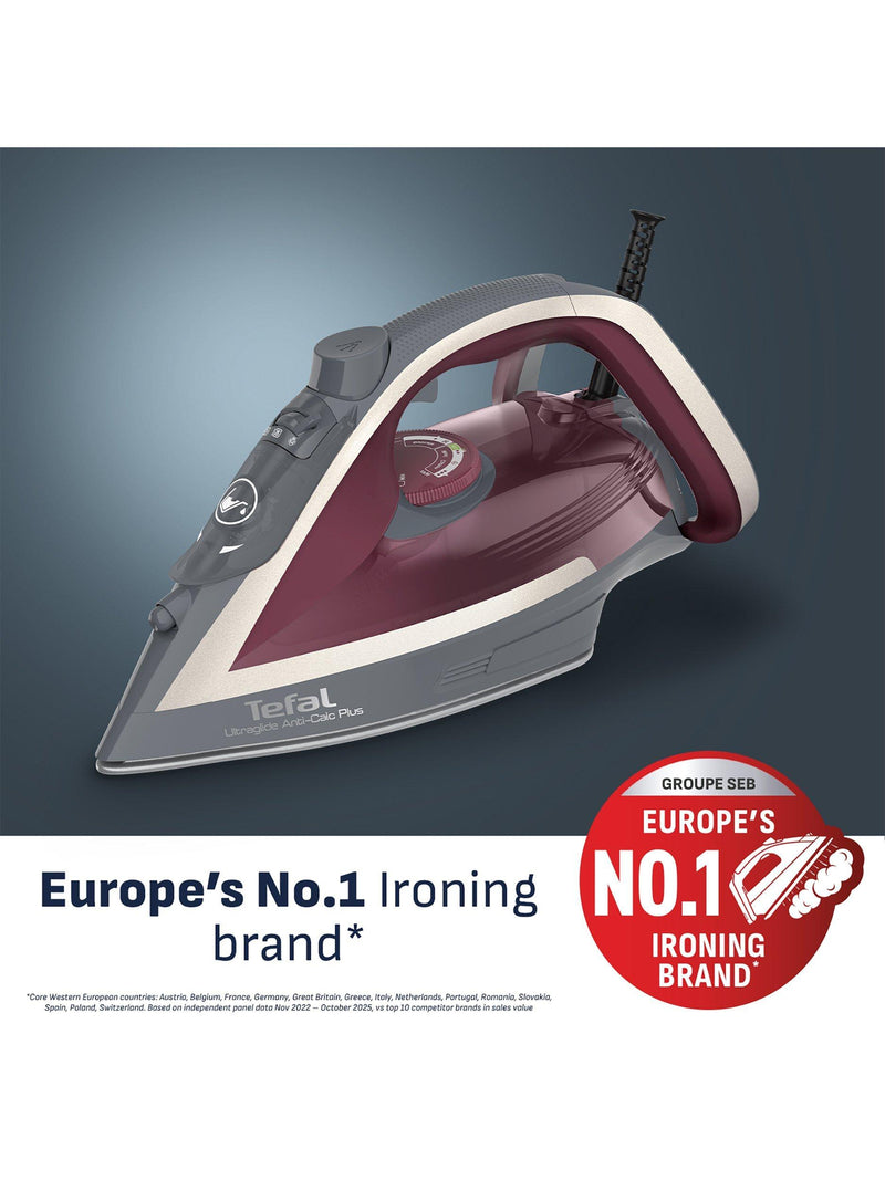 Tefal Ultraglide Anti-Scale Plus steam iron FV5872, UK version