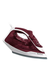 John Lewis Tefal Express Steam FV2869 Steam Iron Ruby Red/White- Buy online at McGrocer