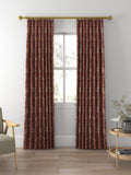 Morris & Co. Snakeshead curtains or roman blind claret/gold made to measure, imported from the UK