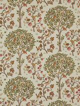 John Lewis Morris & Co. Kelmscott Tree Russett/Artichoke Made to Measure Curtains or Roman Blind- Buy online at McGrocer