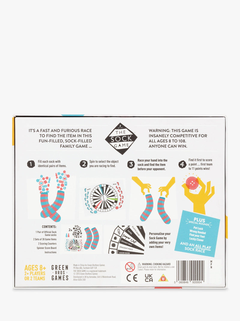 Asmodee Sock Board Game interactive family game - British product