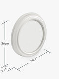 Lascelles outdoor wall clock Roman numeral temperature humidity 36cm (British brand)