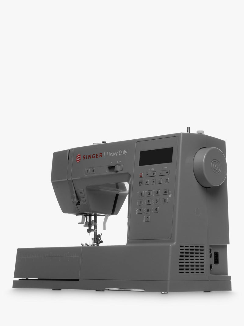 Singer HD6705C heavy duty computerised sewing machine grey, UK version