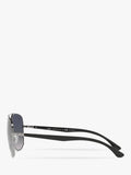 Ray-Ban RB3683 square polarized sunglasses, imported from the UK