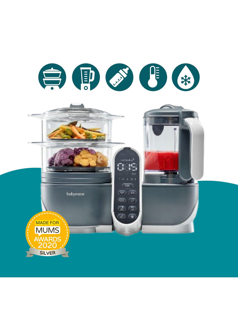 Babymoov Nutribaby+ 5-in-1 baby food prep machine, imported from the UK