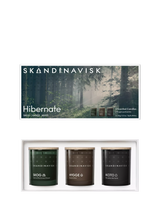 John Lewis Hibernate Home Fragrance Gift Set with Three Mini Scented Candles, Swedish Rapeseed Wax, 3 x 65g- Buy online at McGrocer