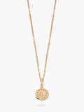 Daisy London daisy pendant necklace gold 50cm - British product