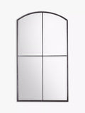 Gallery Direct Frida arched black mirror 160x90cm, imported from the UK
