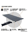 Vango Hush Grande camp bed imported from the UK