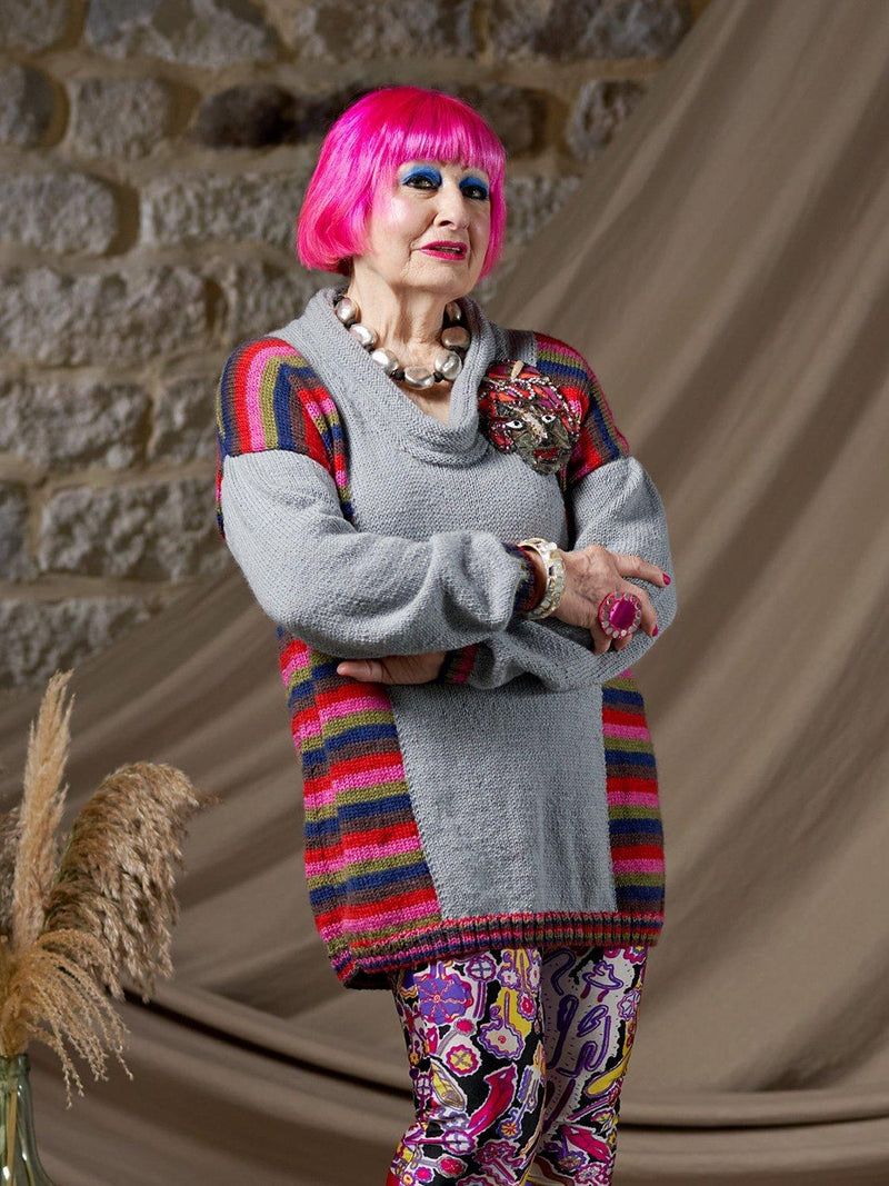 West Yorkshire Spinners Zandra Rhodes Knitting Pattern Book (British brand)