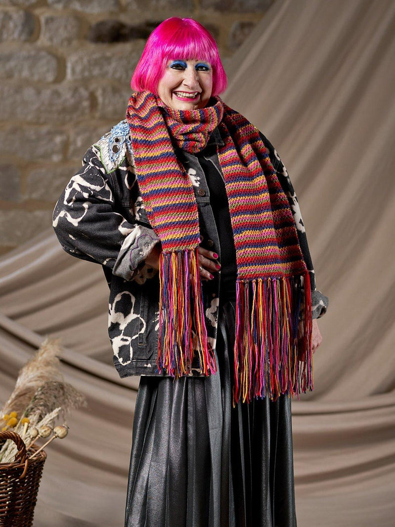 West Yorkshire Spinners Zandra Rhodes Knitting Pattern Book (British brand)
