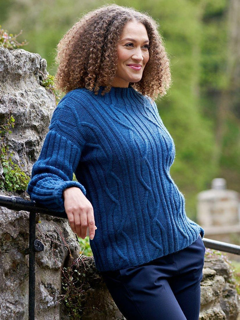 West Yorkshire Spinners Blue Faced Leicester knitting pattern book - British product