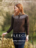 West Yorkshire Spinners Fleece Family Collection knitting pattern book - British product